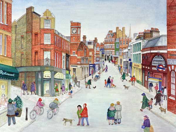 Heath Street, Hampstead from  Gillian  Lawson