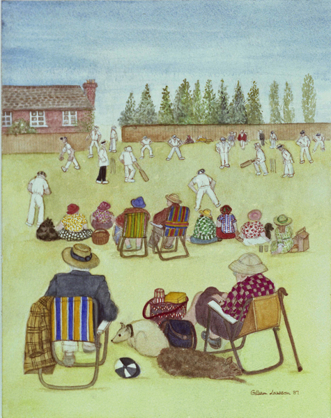 Cricket on the Green from  Gillian  Lawson
