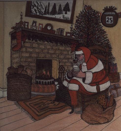 Father Christmas  from  Gillian  Lawson