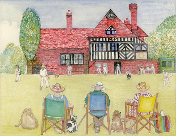 The Cricket Match from  Gillian  Lawson
