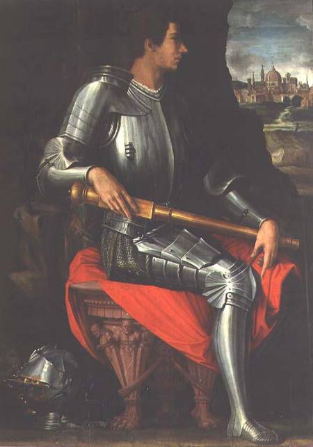 Portrait of Alessandro de' Medici from Giorgio Vasari