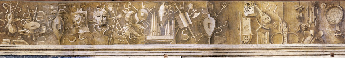 Arti liberali. Frieze in the Casa Pellizzari from Giorgione