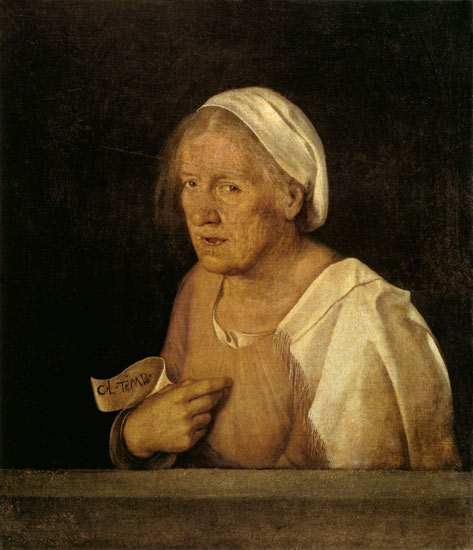 La vieille from Giorgione (eigentl. Giorgio Barbarelli oder da Castelfranco)