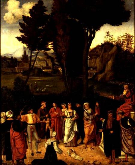 The Judgement of Solomon from Giorgione (eigentl. Giorgio Barbarelli oder da Castelfranco)