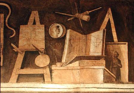 Painting: Various Instruments from Giorgione (eigentl. Giorgio Barbarelli oder da Castelfranco)