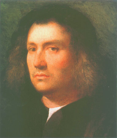 Portrait Terris from Giorgione (eigentl. Giorgio Barbarelli oder da Castelfranco)