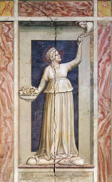 Charity from Giotto (di Bondone)
