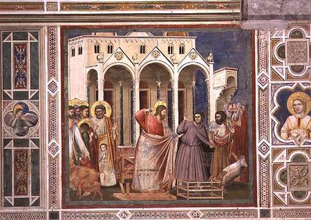 The Cleansing of the Temple from Giotto (di Bondone)