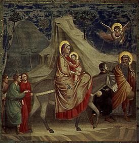 Die Flucht nach Ägypten from Giotto (di Bondone)