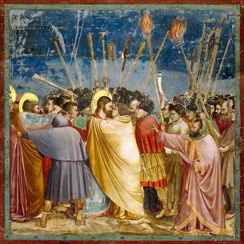 Giotto, Gefangennahme Christi from Giotto (di Bondone)
