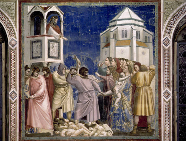 Giotto, Bethlemit.Kindermord / Padua from Giotto (di Bondone)
