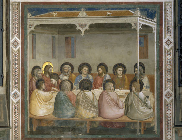 Giotto, Das Abendmahl from Giotto (di Bondone)