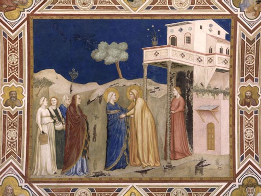 Die Heimsuchung from Giotto (di Bondone)