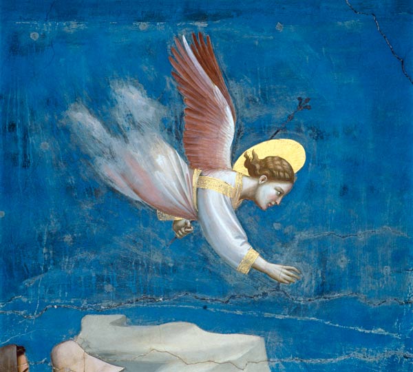 Giotto, Traum Joachims / Ausschnitt from Giotto (di Bondone)