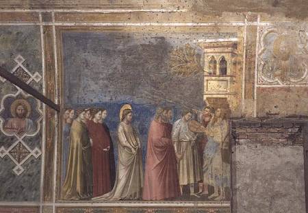 The Virgin's Wedding Procession from Giotto (di Bondone)