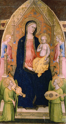 Madonna auf dem Thron mit Engeln from Giov. di Bartolo Cristiani