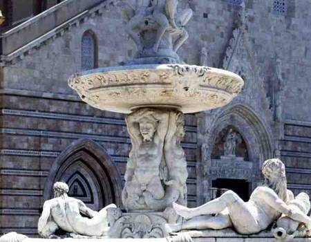 The Orion Fountain, designed from Giovanni Angelo Montorsoli