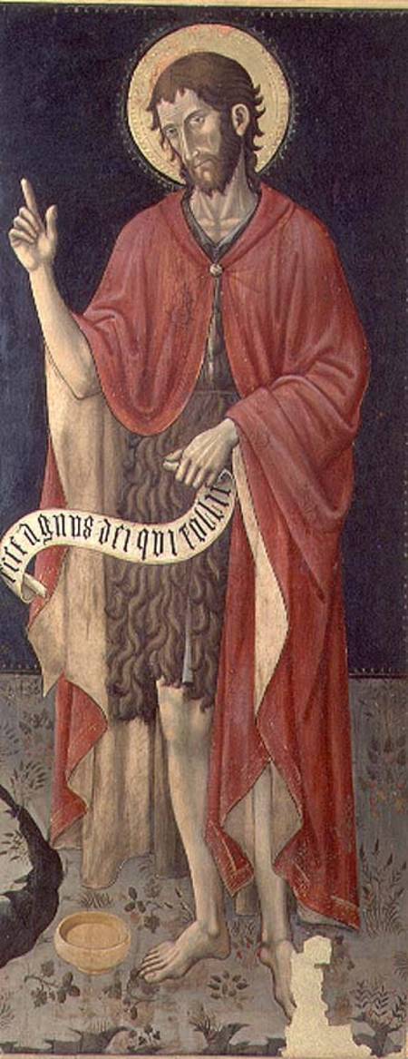 St. John the Baptist from Giovanni Antonio da Pesaro