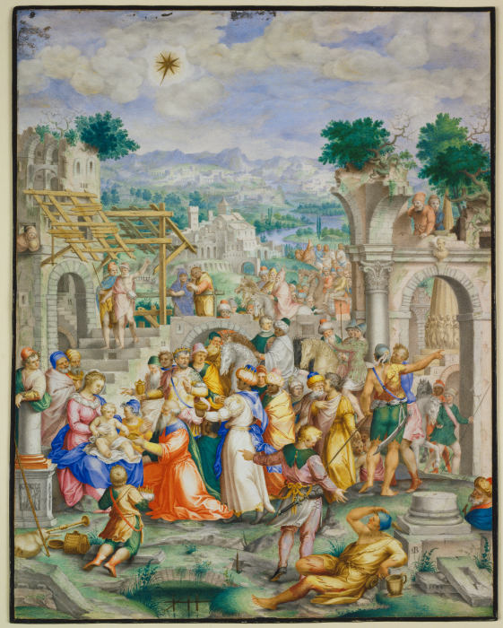 Anbetung der Könige from Giovanni Battista Castello