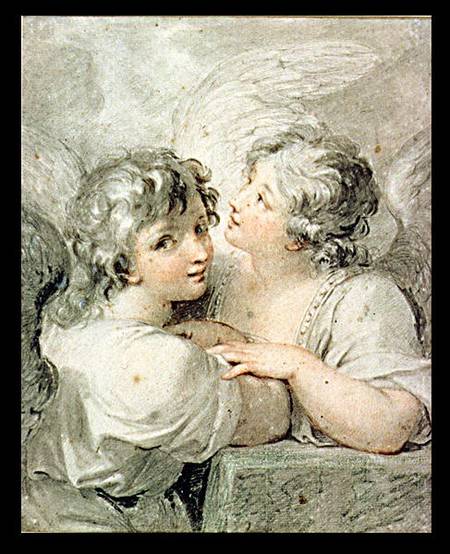 Two angels from Giovanni Battista Cipriani