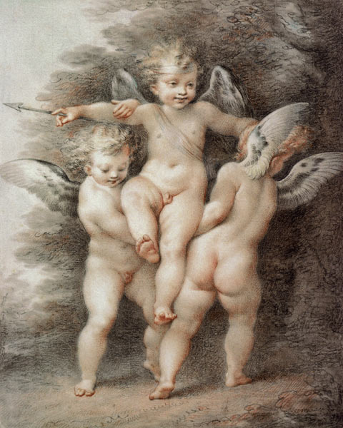 Three Cupids from Giovanni Battista Cipriani