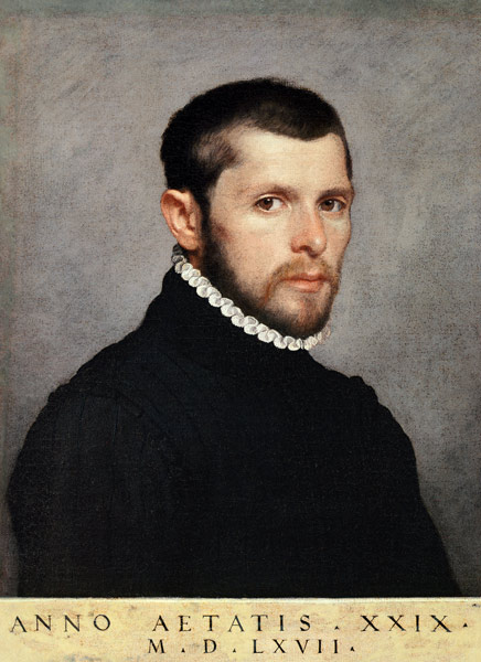 Porträt des jungen Mannes from Giovanni Battista Moroni