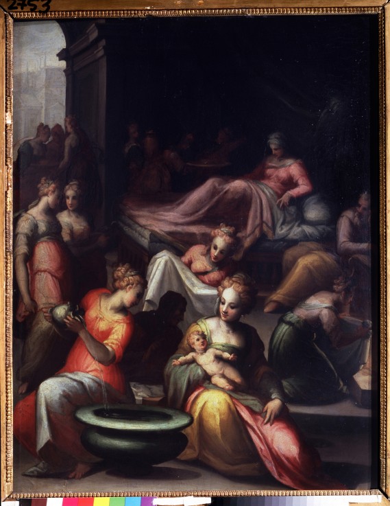 The Nativity of John the Baptist from Giovanni Battista Naldini