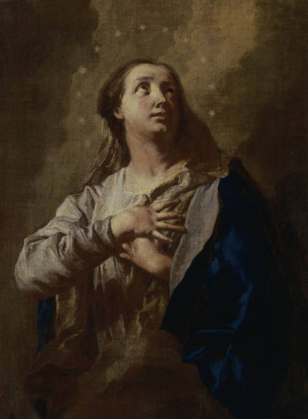 G.B.Piazzetta, Maria Immaculata from Giovanni Battista Piazzetta