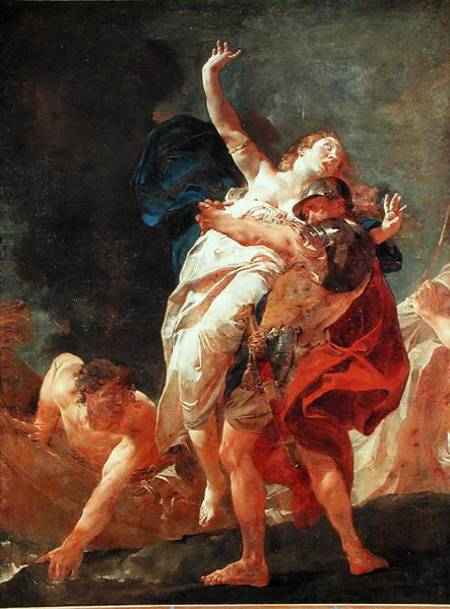 The Rape of Helen from Giovanni Battista Piazzetta