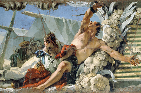 G.B.Tiepolo, Eherne Schlange (Ausschn.) from Giovanni Battista Tiepolo