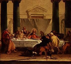 Das Abendmahl. from Giovanni Battista Tiepolo