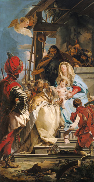 Anbetung der Könige from Giovanni Battista Tiepolo