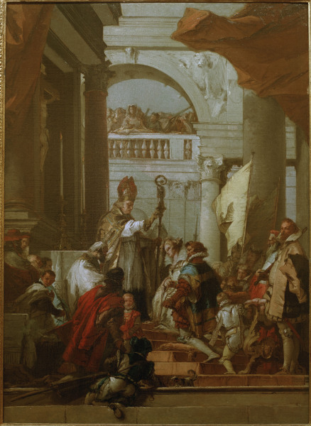 Friedrich I. u.Beatrix from Giovanni Battista Tiepolo