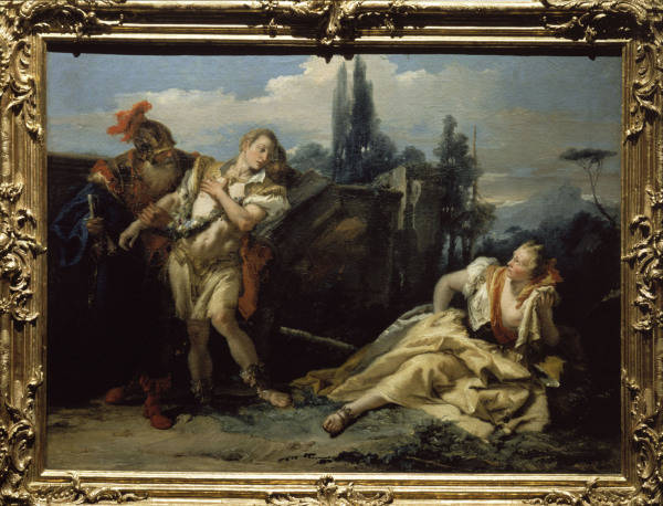 G.B.Tiepolo, Rinaldos Trennung from Giovanni Battista Tiepolo