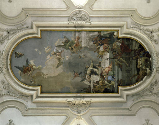 G.B.Tiepolo, Rosenkranzspende from Giovanni Battista Tiepolo