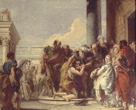 Die Heimkehr des Verlorenen Sohnes from Giovanni Battista Tiepolo