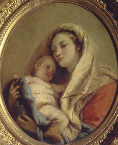 Maria mit dem schlafenden Jesusknaben from Giovanni Battista Tiepolo