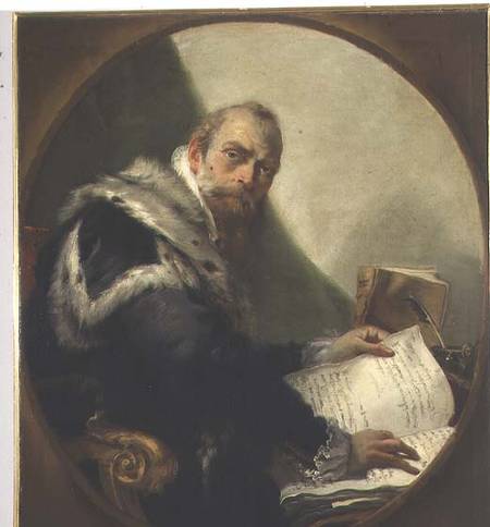 Portrait of Antonio Riccobono from Giovanni Battista Tiepolo