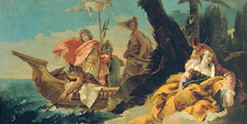 Rinaldo befreit Andromeda. from Giovanni Battista Tiepolo