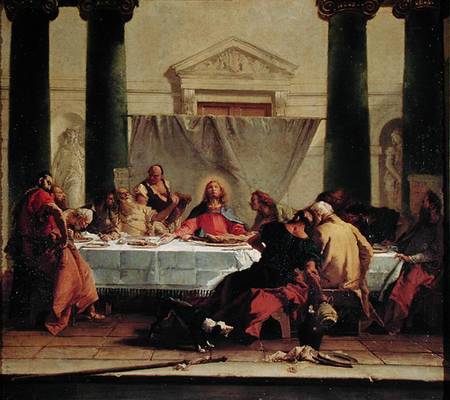 The Last Supper from Giovanni Battista Tiepolo