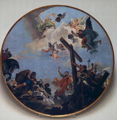 The Discovery of the True Cross and St. Helena, c.1740 (oil on canvas) from Giovanni Battista Tiepolo