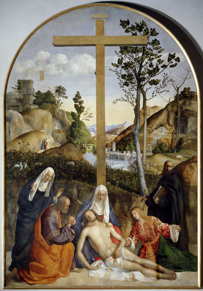 Bellini u.Marconi, Christi Beweinung from Giovanni Bellini