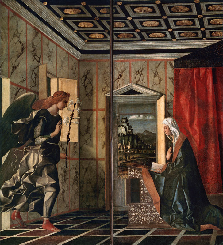The Annunciation from Giovanni Bellini