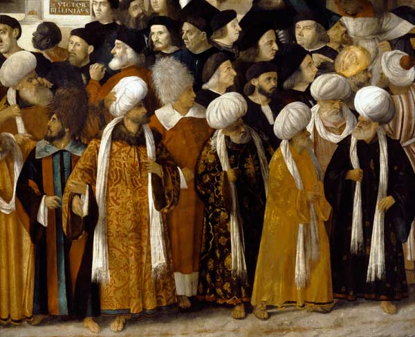 Giov.Bellini, Gruppe von Orientalen from Giovanni Bellini
