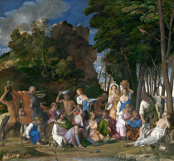 Bellini, Festmahl der Goetter from Giovanni Bellini