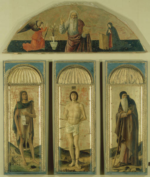 Bellini, Tripychton des Hl.Sebastian from Giovanni Bellini
