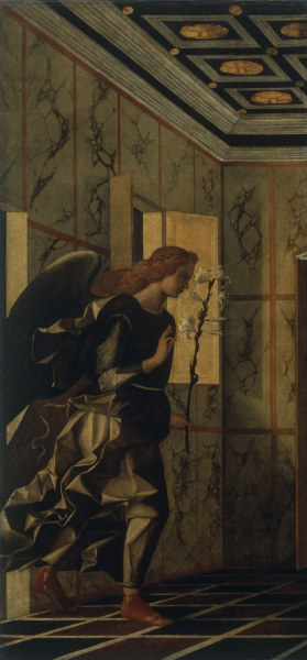 Angel of Annunciation from Giovanni Bellini