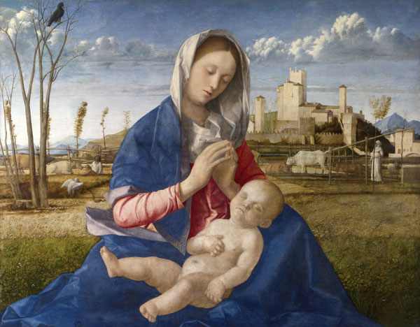 Madonna of the Meadow from Giovanni Bellini