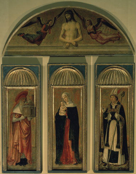 Giovanni Bellini, Madonnentriptychon from Giovanni Bellini