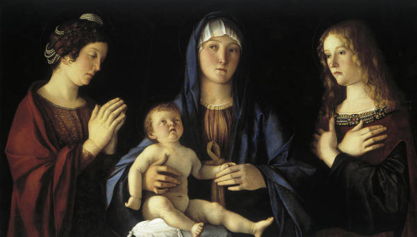 Giovanni Bellini, Maria m.Kind u.Heilige from Giovanni Bellini
